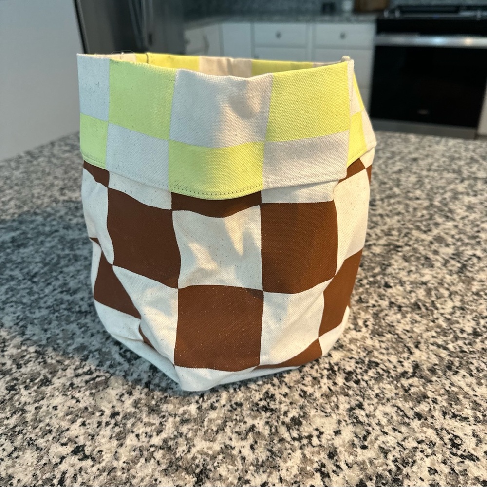 Planter Bag - Yellow And Brown